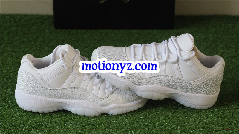 Air Jordan 11 Low GS Frost White PRM Heiress